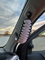 Glowing reflected Paracord Handles - Pair