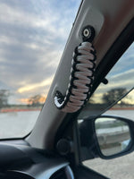 Glowing reflected Paracord Handles - Pair