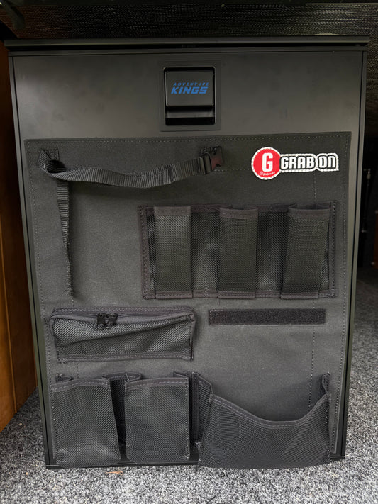 4WD Fridge Organiser Panel – Australian Made Velcro Storage Holder