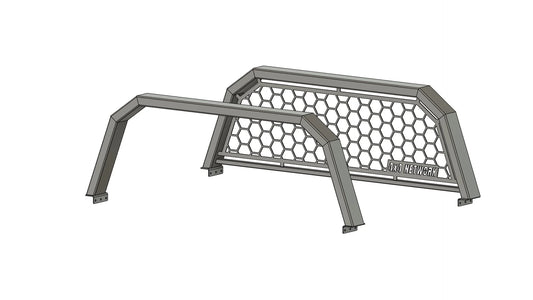 Nissan Navara D40 Aluminium Tub Racks (2005-2015)