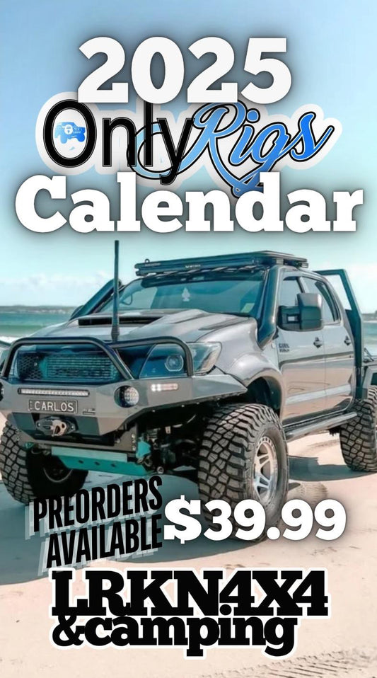 2025 ONLY RIGS CALENDAR A4 - PREORDERS ONLY!