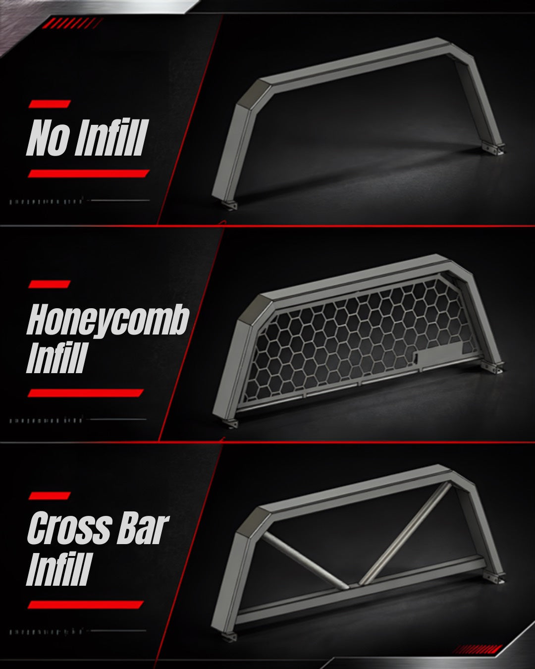 Mercedes X-Class Aluminium Tub Racks (2017-2020)