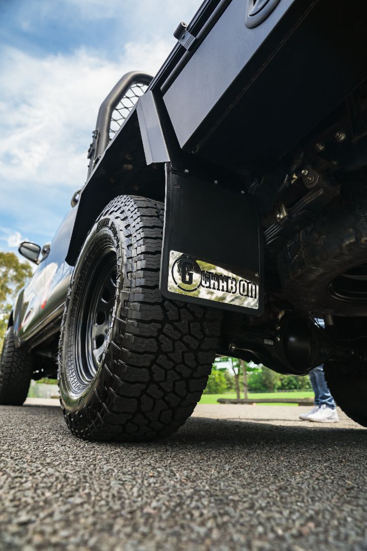 MUD FLAPS Polished Stainless Steel