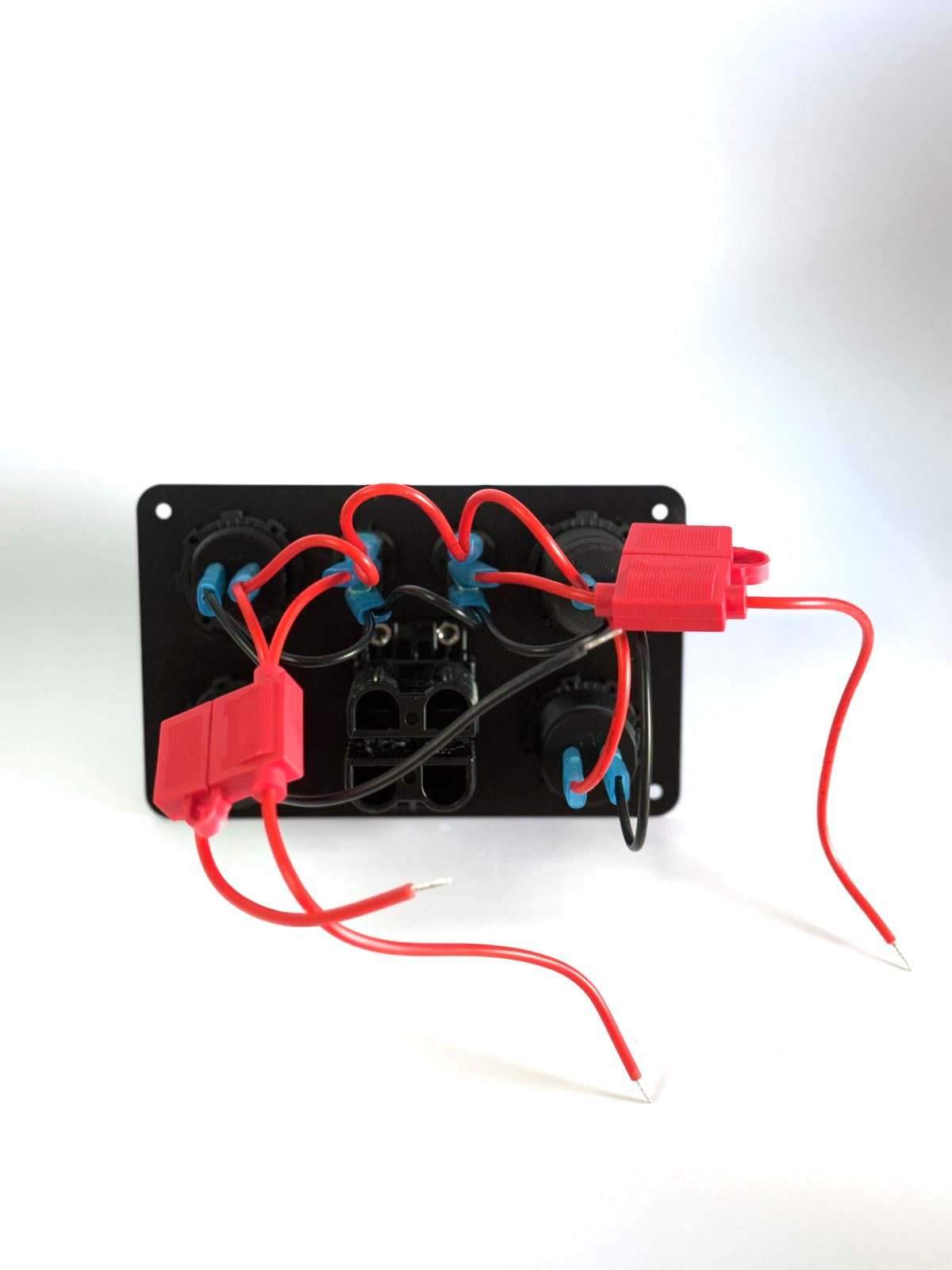 12V / 24V Waterproof Switch Panel with USB, Anderson Plug & Voltmeter caravan ￼