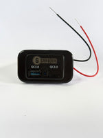 Dual USB Wall Outlet with Quick Charge Flush mount 12/24v caravans , 4wd, camping