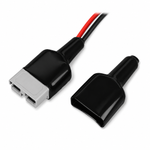 Anderson Plug Cover 50A Black Waterproof Dust Cable Cover