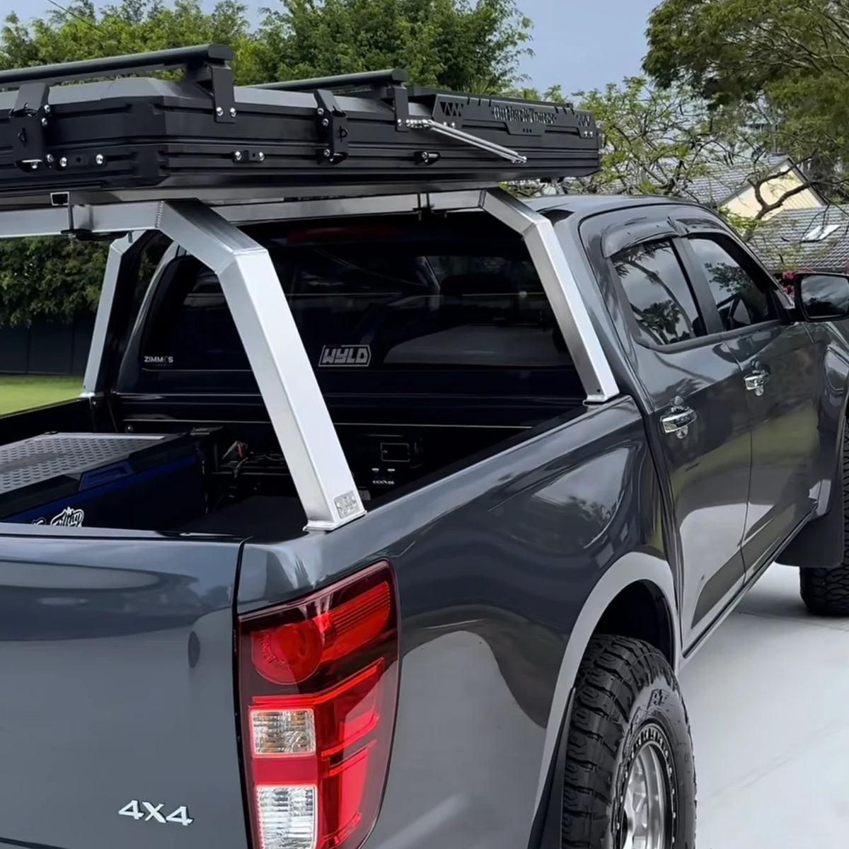 2021+ 4JJ3 Mazda BT50 Aluminium Tub Racks