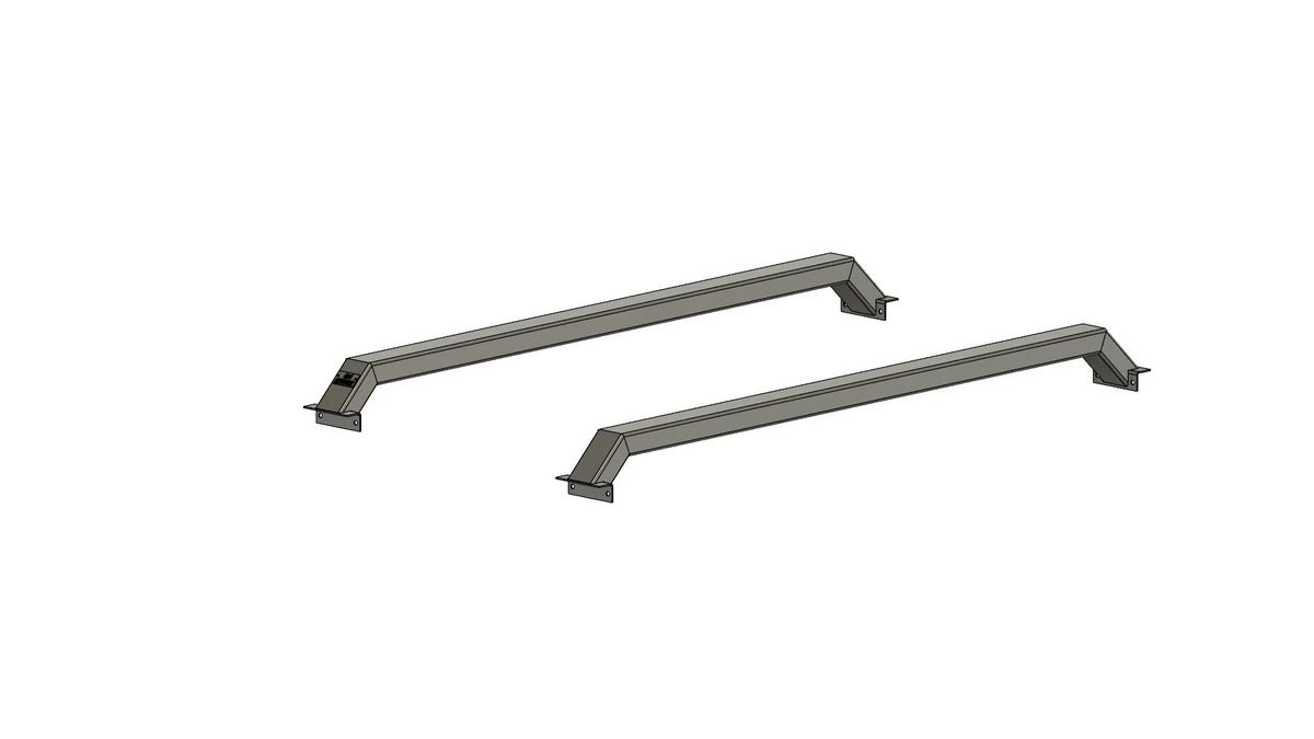 4JJ1 Isuzu D-Max Low Profile Aluminium Tub Racks (2012-2020)