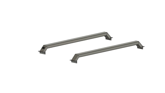 4JJ1 Isuzu D-Max Low Profile Aluminium Tub Racks (2012-2020)