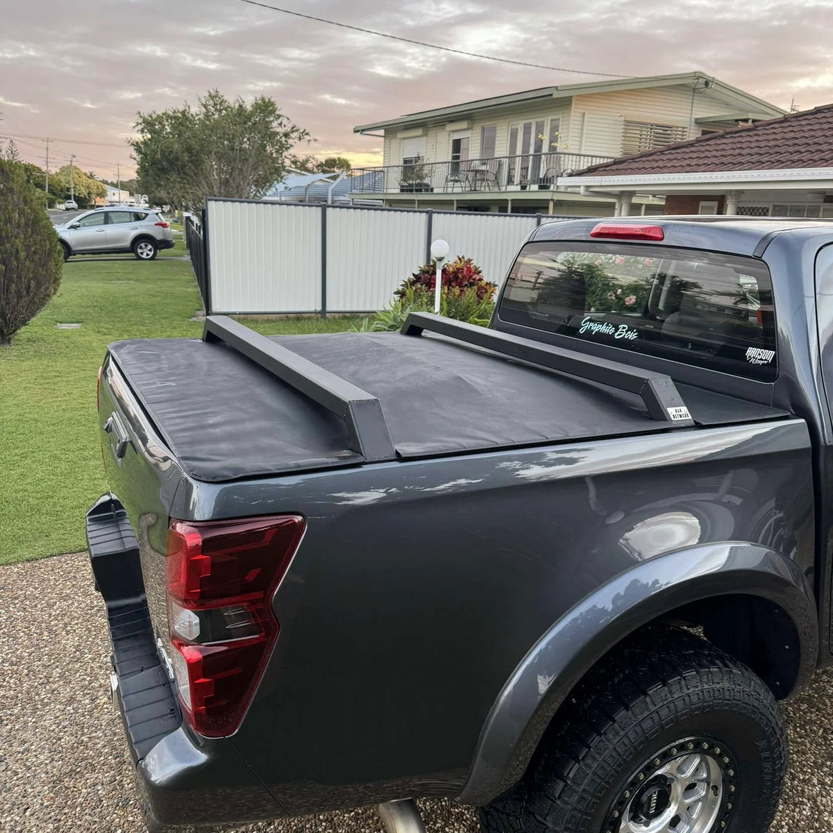 4JJ3 Isuzu DMAX/BT50 Low Profile Aluminium Tub Racks (2020+)