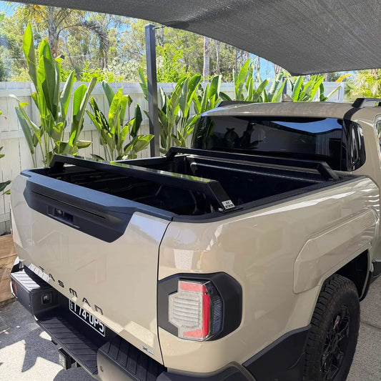 KIA Tasman Low Profile Aluminium Tub Racks (2025+)