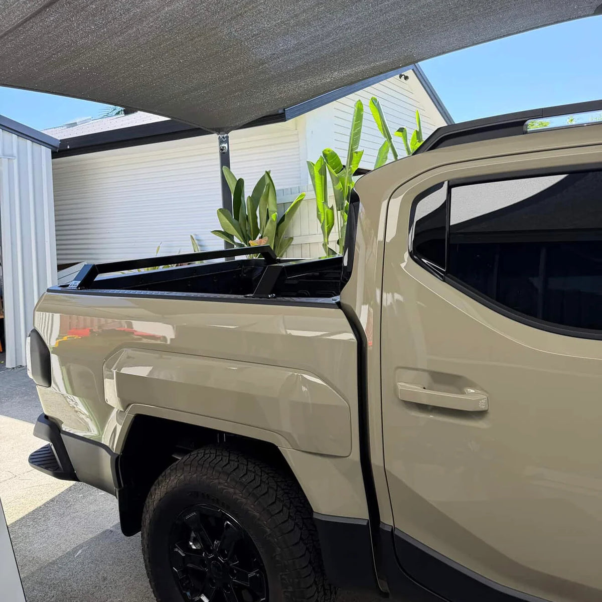 KIA Tasman Low Profile Aluminium Tub Racks (2025+)