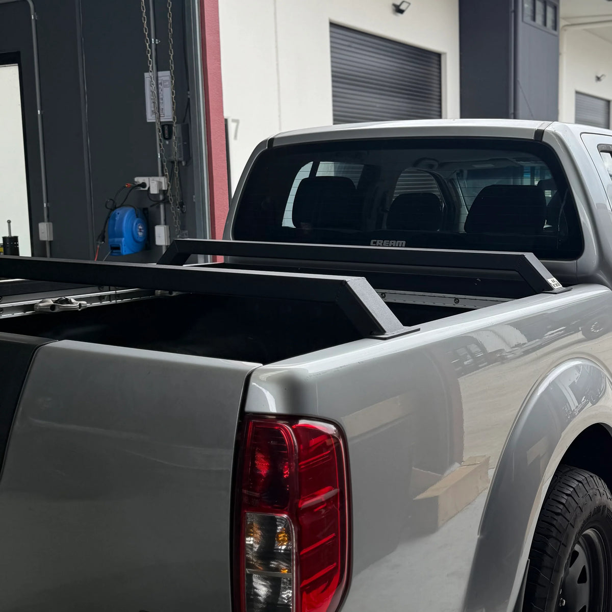 Nissan Navara D40 Low Profile Aluminium Tub Racks (2008-2015)