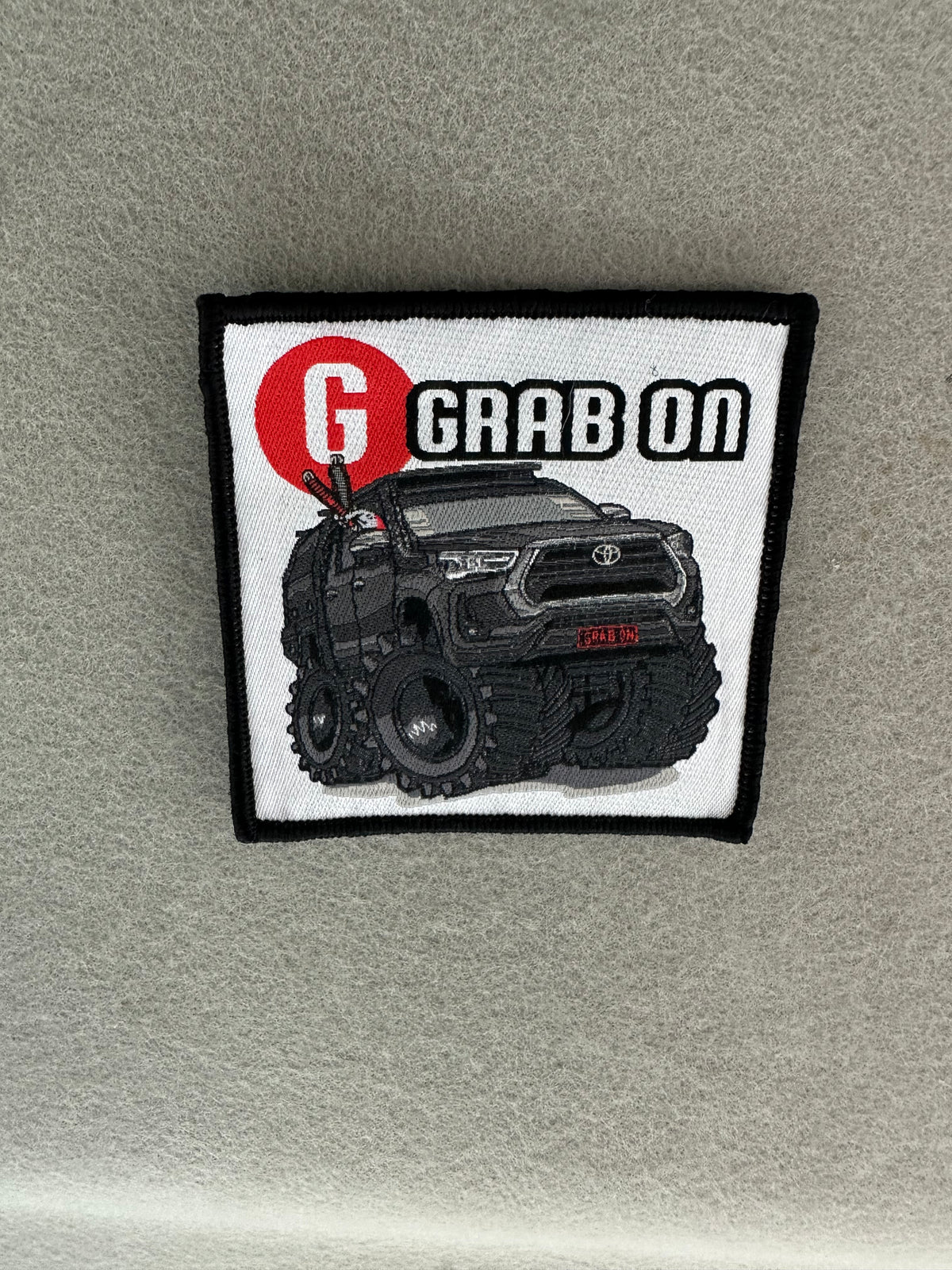 Velcro patch 4wd