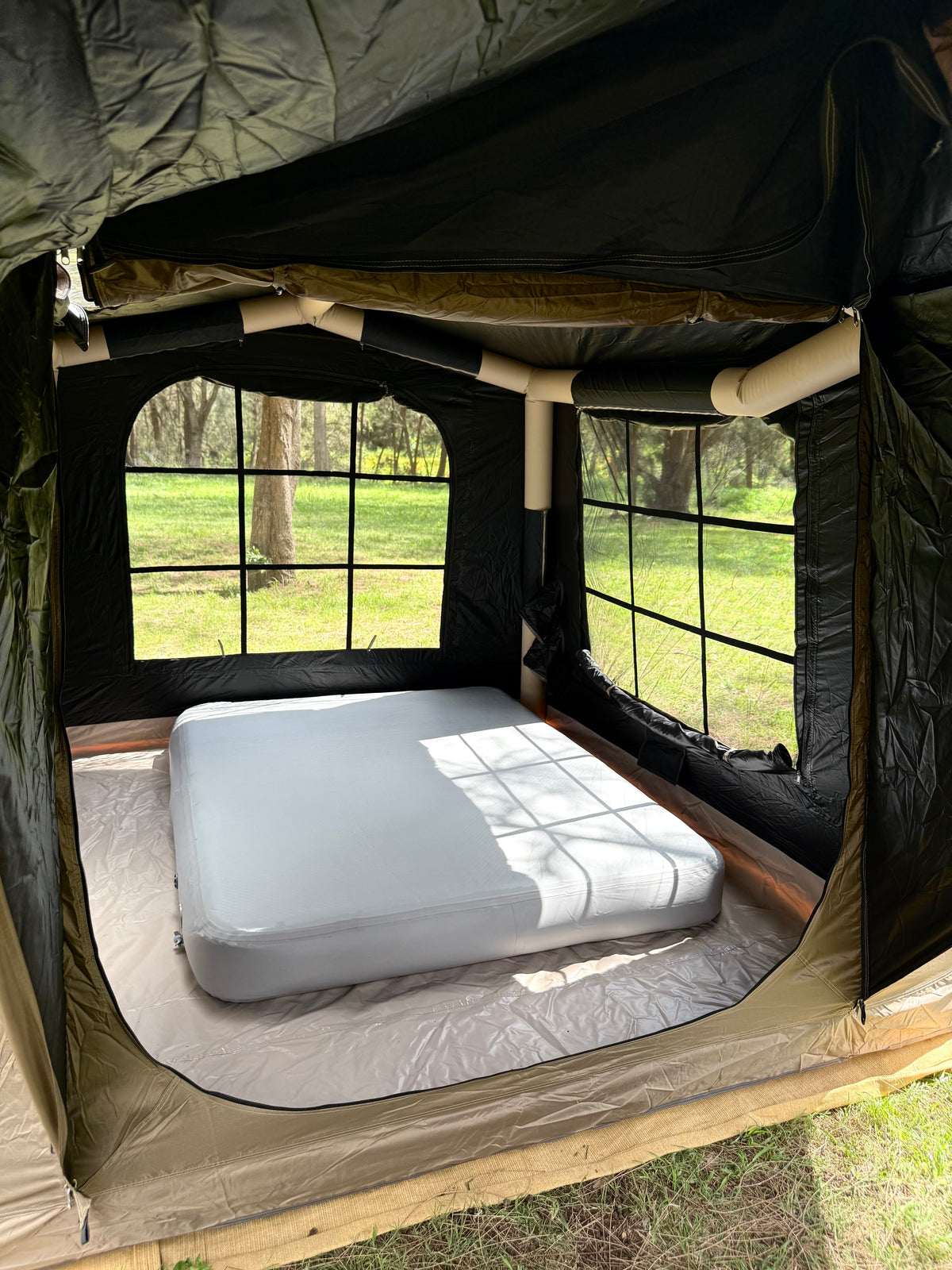Double Inflatable Camping Mattress | 2 Person Air Bed