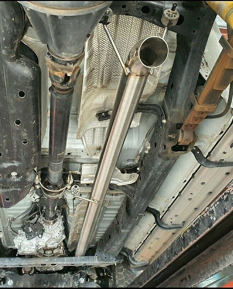 3.5” 2015+ N80 Toyota Hilux DPF/Turbo Back Exhaust – 304 Stainless Steel | Australian Made