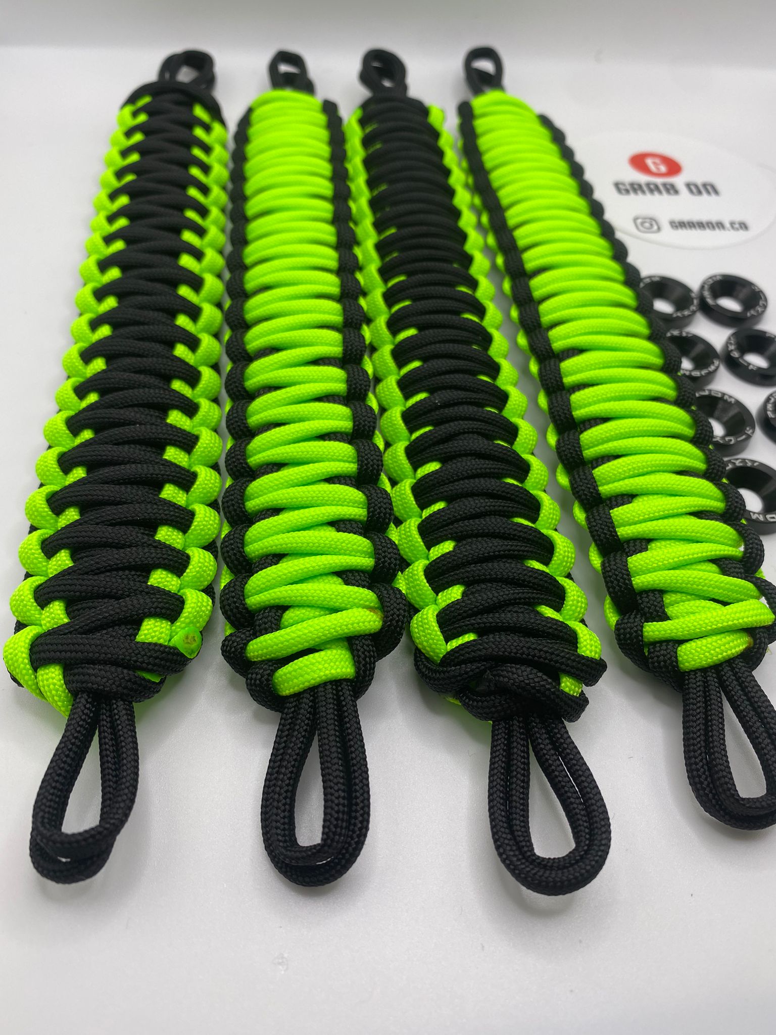 Double layer Neon-green and Black